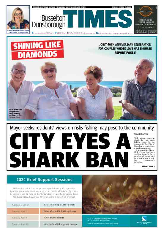 Busselton Dunsborough Times - Friday, 15 March 2024 edition